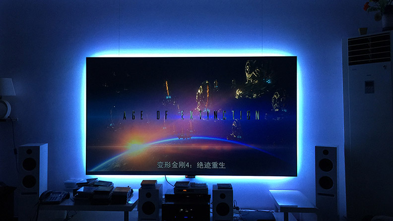 麥景龍為陜西別墅客廳提供影院音視頻系統(tǒng)！